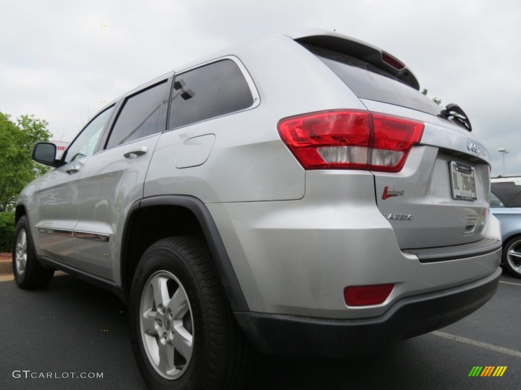 2013 Grand Cherokee Laredo - Bright Silver Metallic / Black photo #2