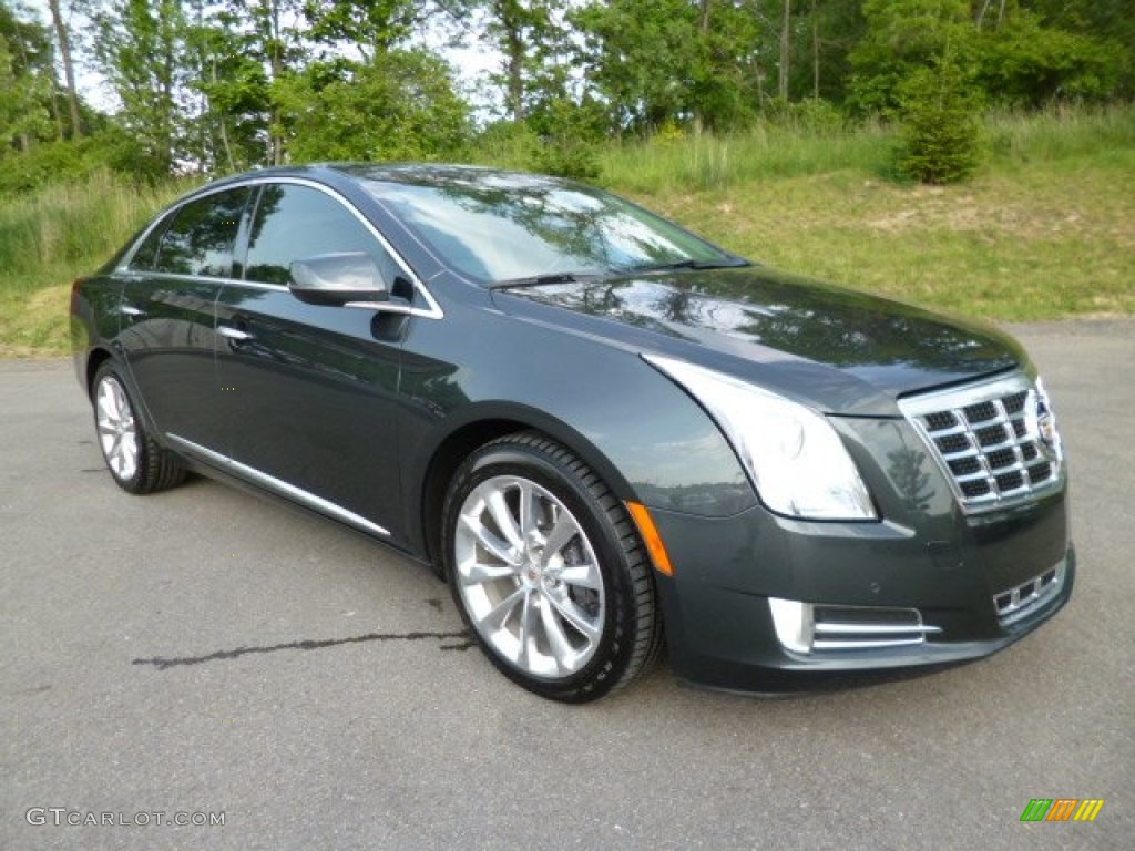 2013 XTS Luxury AWD - Graphite Metallic / Medium Titanium/Jet Black photo #1