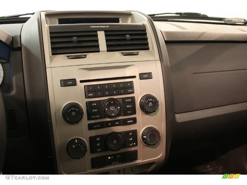 2010 Escape XLT - Black / Charcoal Black photo #8