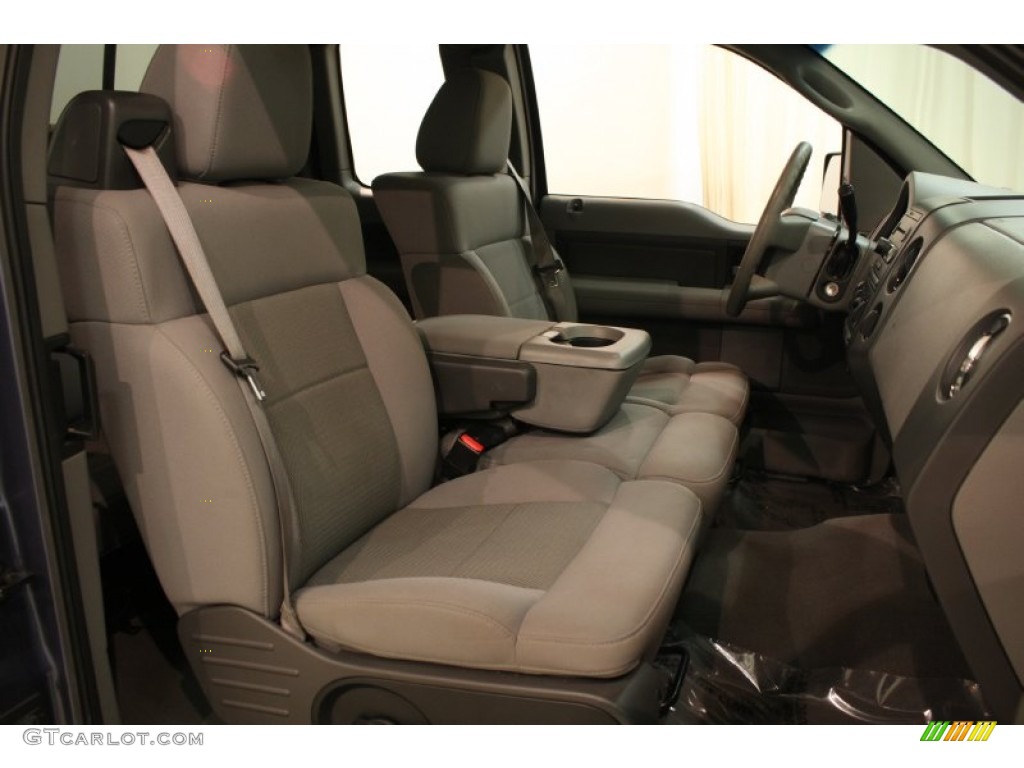 2006 F150 XLT SuperCab 4x4 - Medium Wedgewood Blue Metallic / Medium/Dark Flint photo #8
