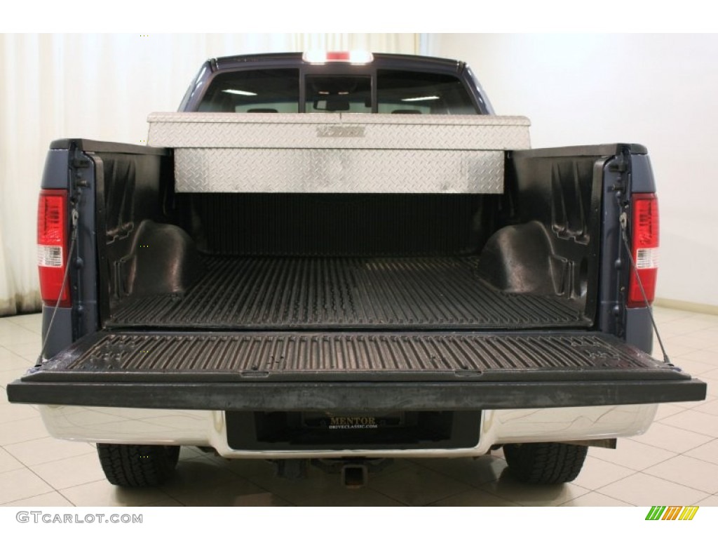 2006 F150 XLT SuperCab 4x4 - Medium Wedgewood Blue Metallic / Medium/Dark Flint photo #11