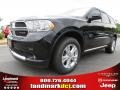 2013 Brilliant Black Crystal Pearl Dodge Durango SXT  photo #1