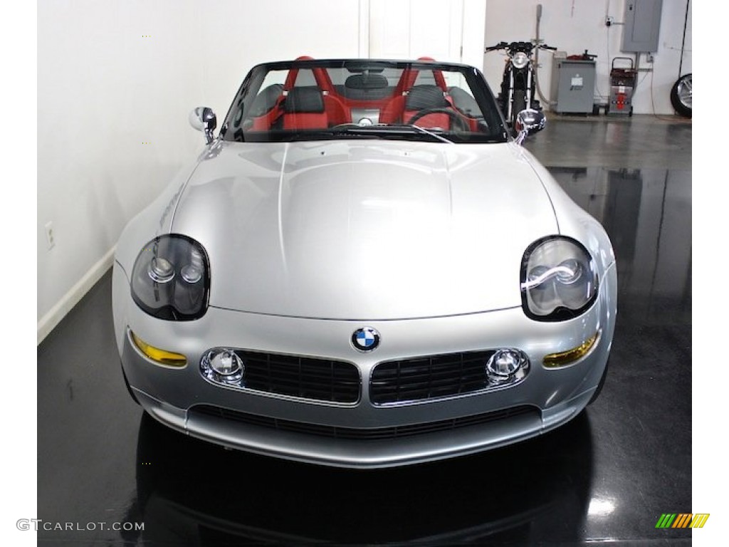 Titanium Silver Metallic 2000 BMW Z8 Roadster Exterior Photo #81921049