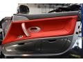 2000 BMW Z8 Sports Red/Black Interior Door Panel Photo