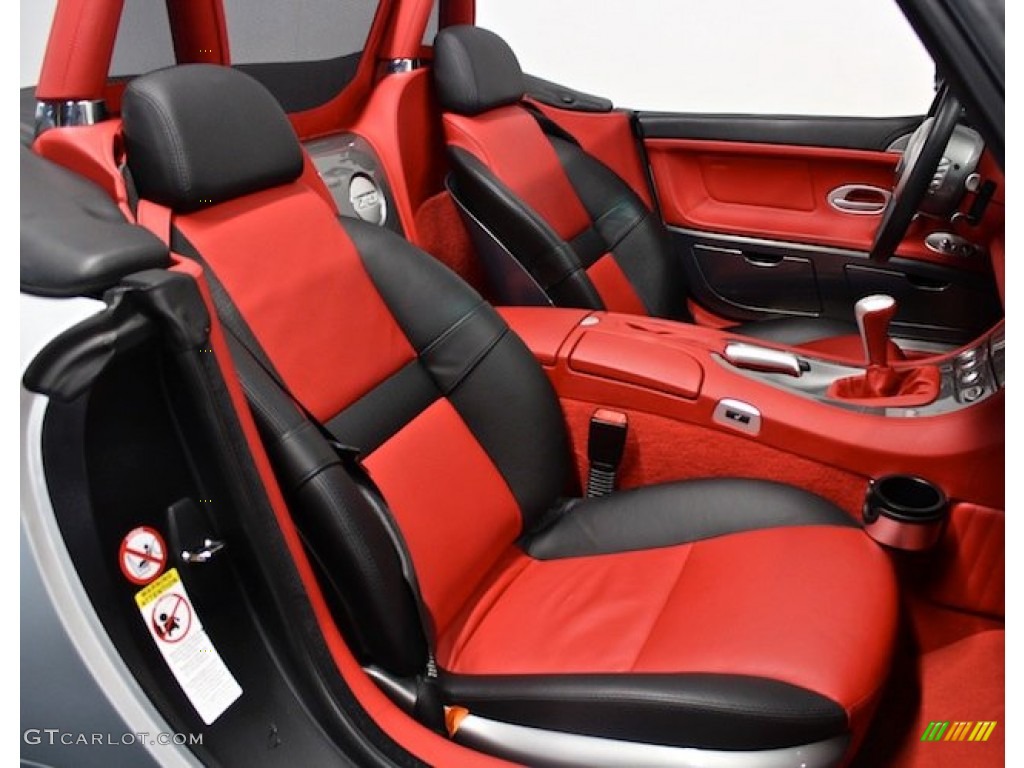 Sports Red/Black Interior 2000 BMW Z8 Roadster Photo #81921372