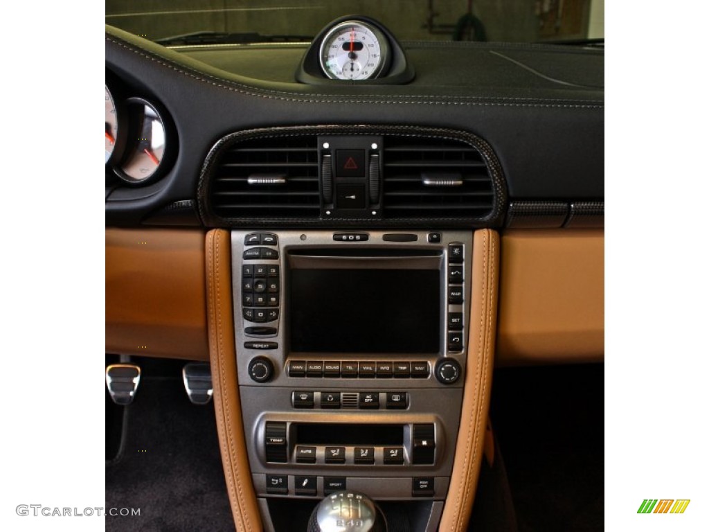 2008 911 Turbo Cabriolet - Macadamia Metallic / Black/Sand Beige photo #45