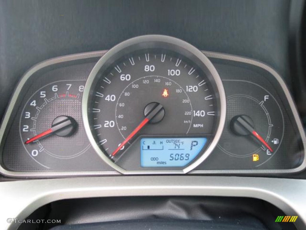 2013 Toyota RAV4 XLE AWD Gauges Photo #81922796