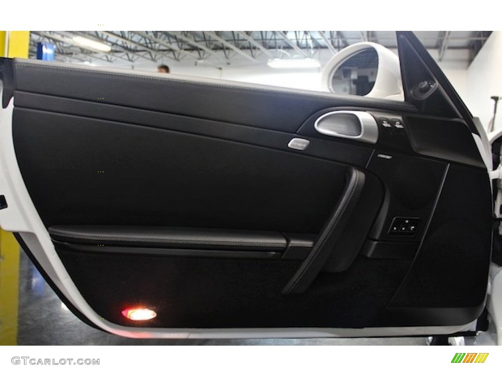 2012 Porsche 911 Turbo Coupe Black Door Panel Photo #81923047