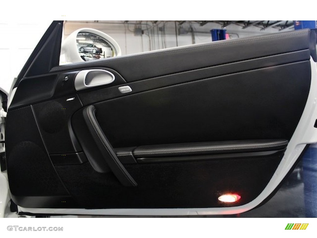 2012 Porsche 911 Turbo Coupe Black Door Panel Photo #81923056