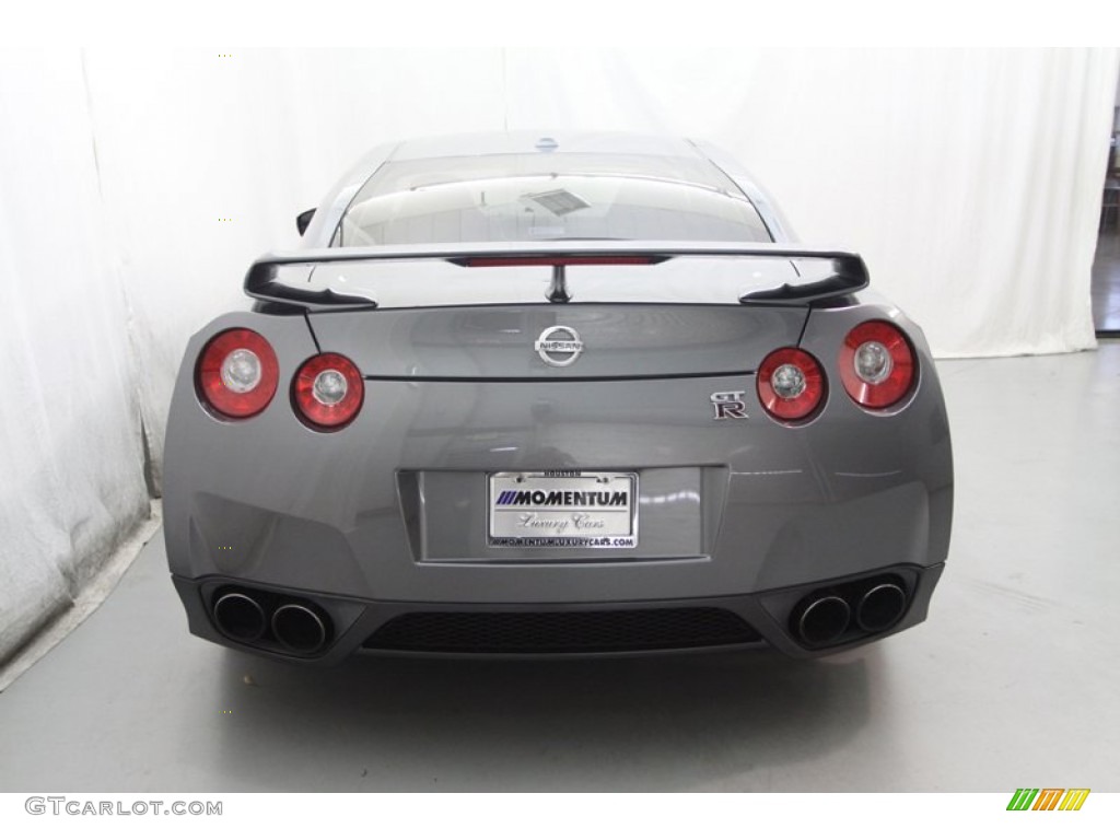 2010 GT-R Premium - Gun Metallic / Black photo #2