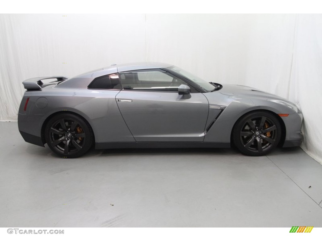2010 GT-R Premium - Gun Metallic / Black photo #3