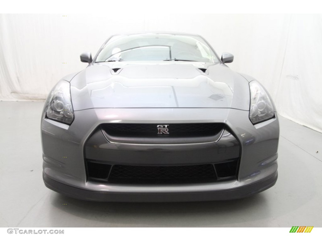 2010 GT-R Premium - Gun Metallic / Black photo #4