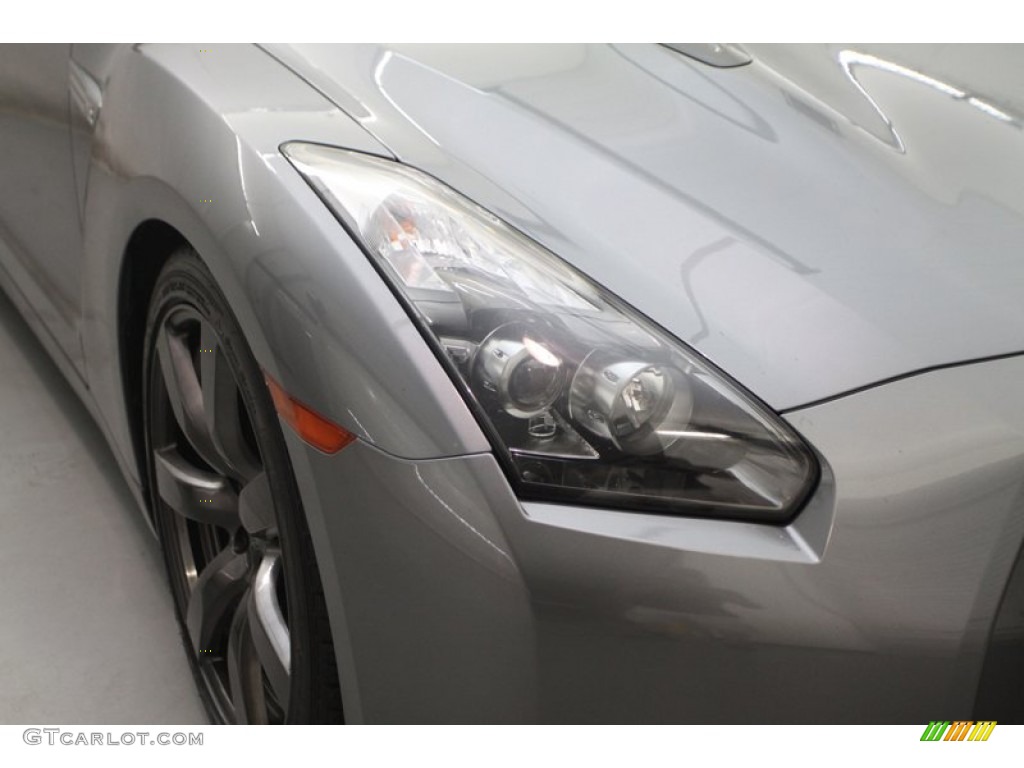 2010 GT-R Premium - Gun Metallic / Black photo #11