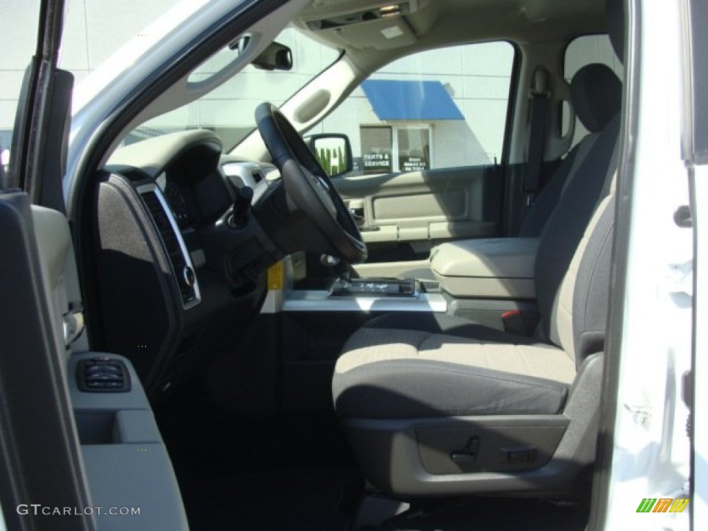 2010 Ram 1500 Big Horn Crew Cab 4x4 - Stone White / Dark Slate/Medium Graystone photo #10