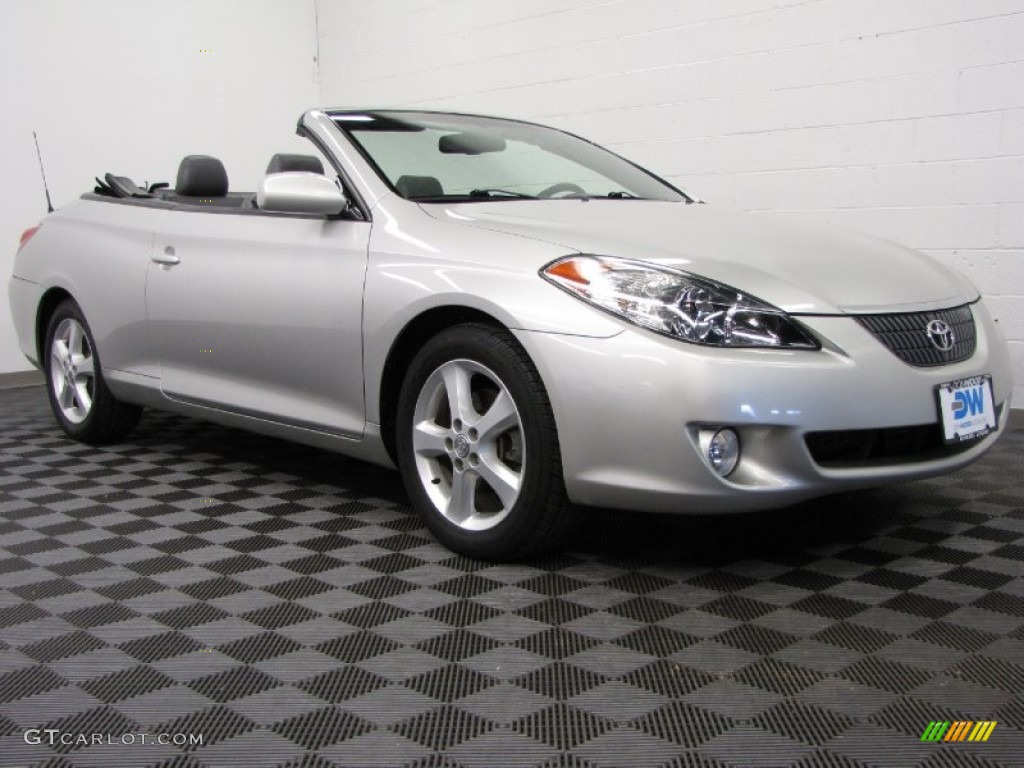 2006 Solara SLE V6 Convertible - Lunar Mist Metallic / Dark Stone photo #2