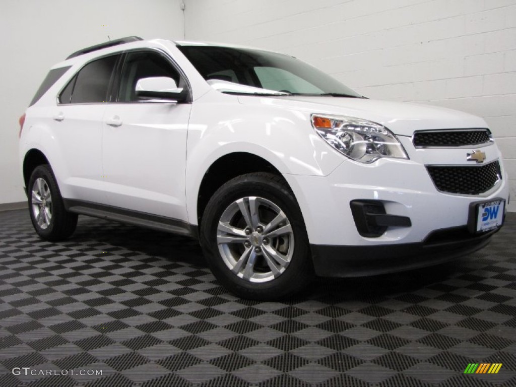 2010 Equinox LT AWD - Summit White / Jet Black photo #1