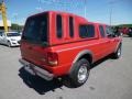 Bright Red 1997 Ford Ranger XLT Extended Cab 4x4 Exterior