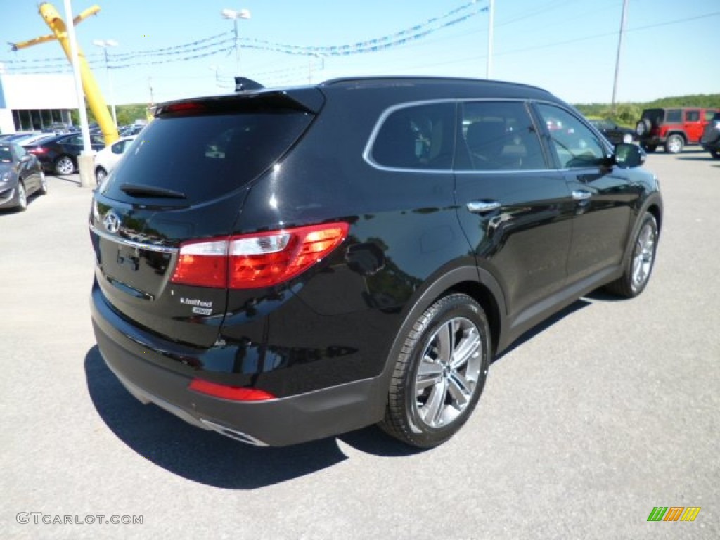 Becketts Black 2013 Hyundai Santa Fe Limited AWD Exterior Photo #81925953