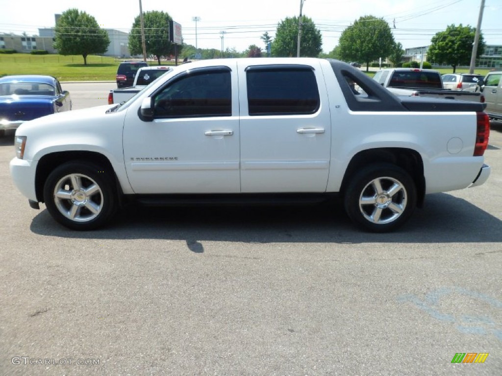 2008 Avalanche LT 4x4 - Summit White / Ebony photo #1