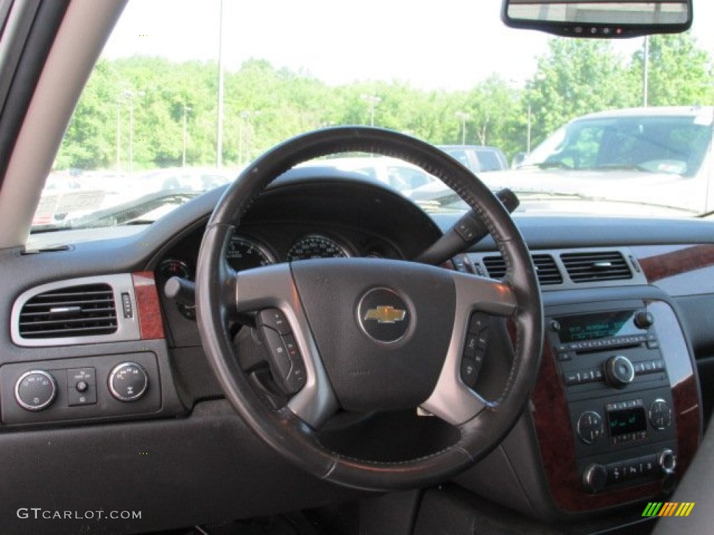 2011 Silverado 1500 LTZ Extended Cab 4x4 - Blue Granite Metallic / Ebony photo #15