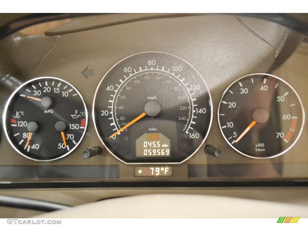 1999 SL 500 Roadster - Smoke Silver Metallic / Java photo #17