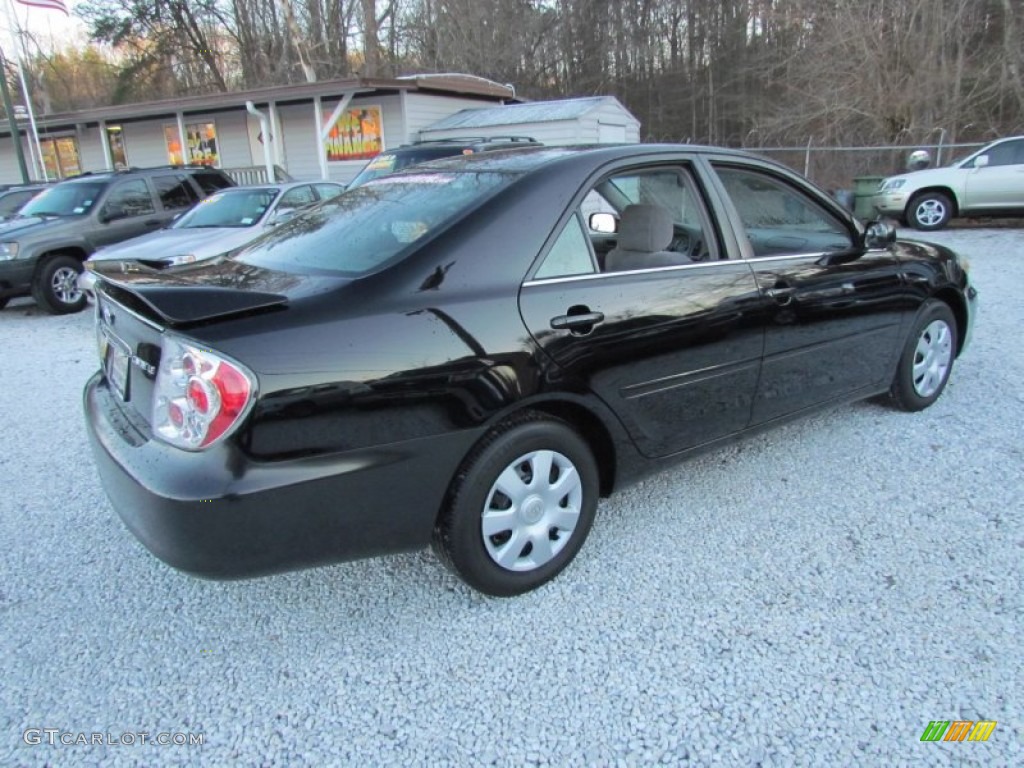 2002 Camry LE - Black / Stone photo #4