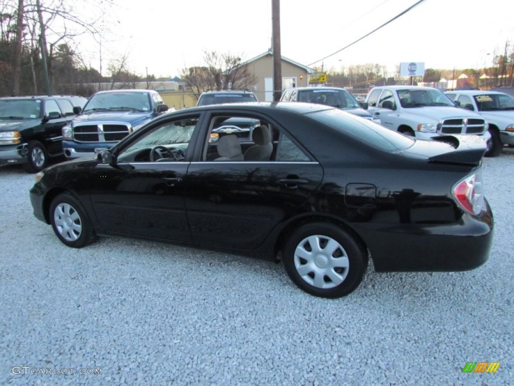 2002 Camry LE - Black / Stone photo #8