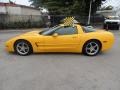 Milliennium Yellow 2001 Chevrolet Corvette Coupe Exterior
