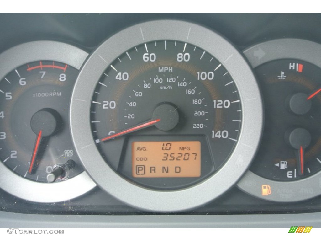 2010 Toyota RAV4 I4 Gauges Photo #81930502