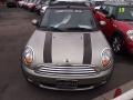 2010 Sparkling Silver Metallic Mini Cooper Convertible  photo #25