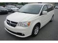 2012 Stone White Dodge Grand Caravan Crew  photo #1