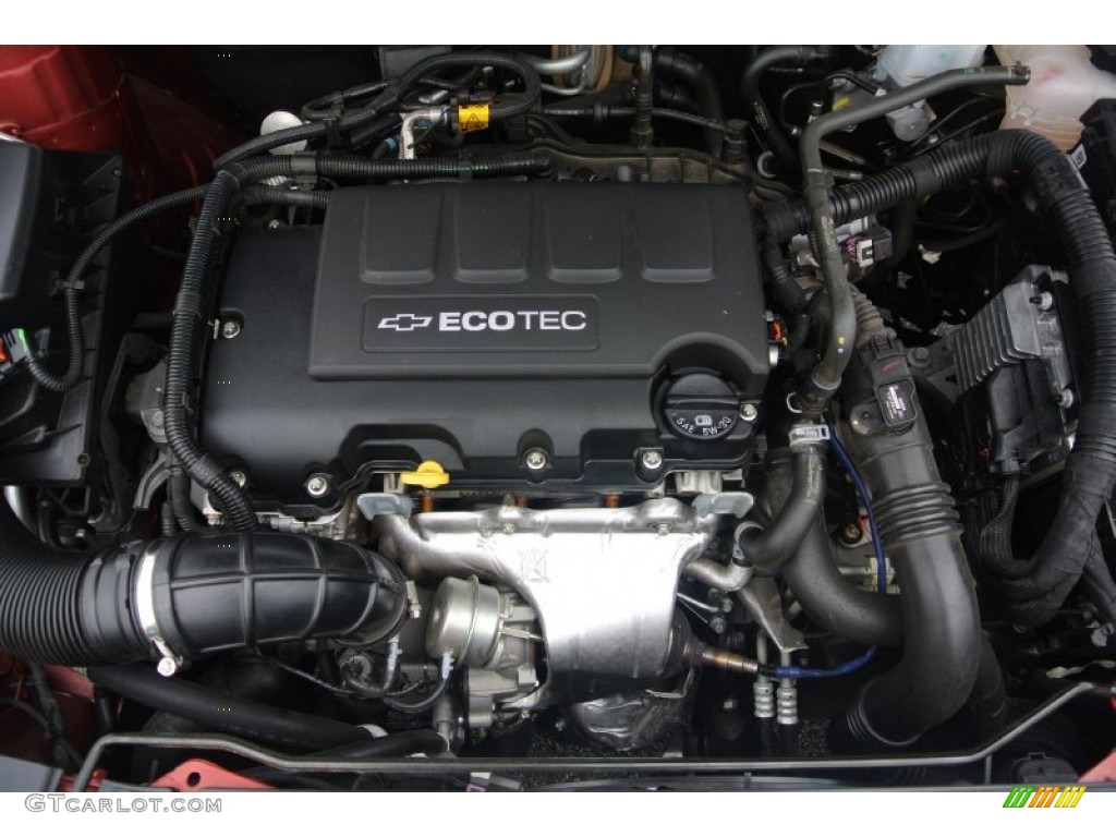 2012 Chevrolet Cruze LT 1.4 Liter DI Turbocharged DOHC 16-Valve VVT 4 Cylinder Engine Photo #81932014