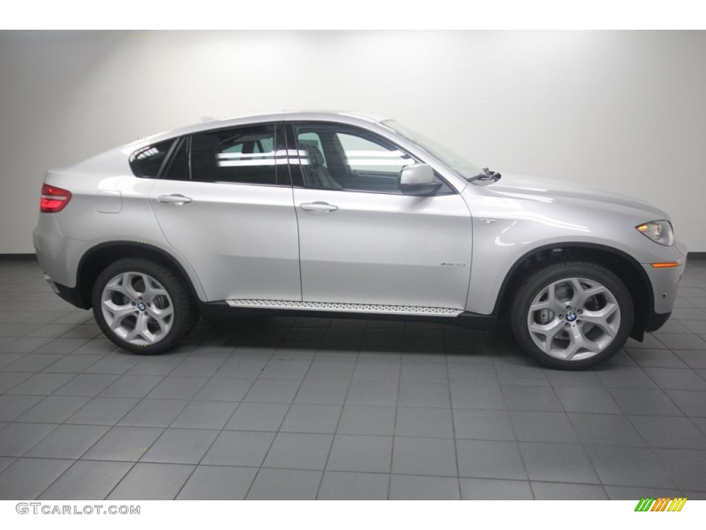 Titanium Silver Metallic 2014 BMW X6 xDrive35i Exterior Photo #81933292