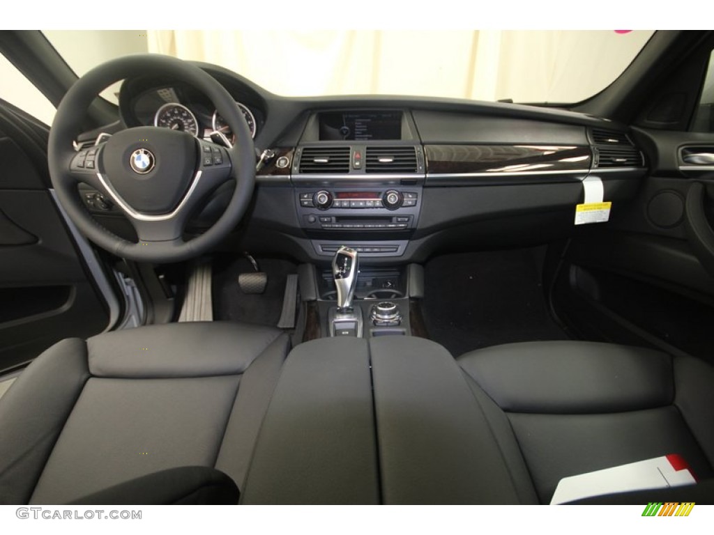 2014 BMW X6 xDrive35i Black Dashboard Photo #81933319