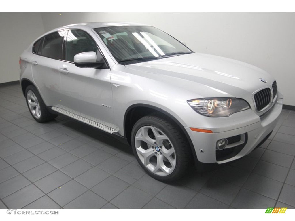 Titanium Silver Metallic 2014 BMW X6 xDrive35i Exterior Photo #81933370