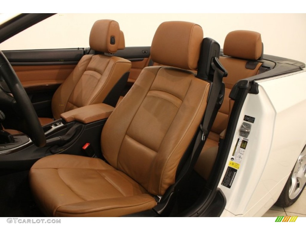 2010 3 Series 328i Convertible - Alpine White / Saddle Brown Dakota Leather photo #6