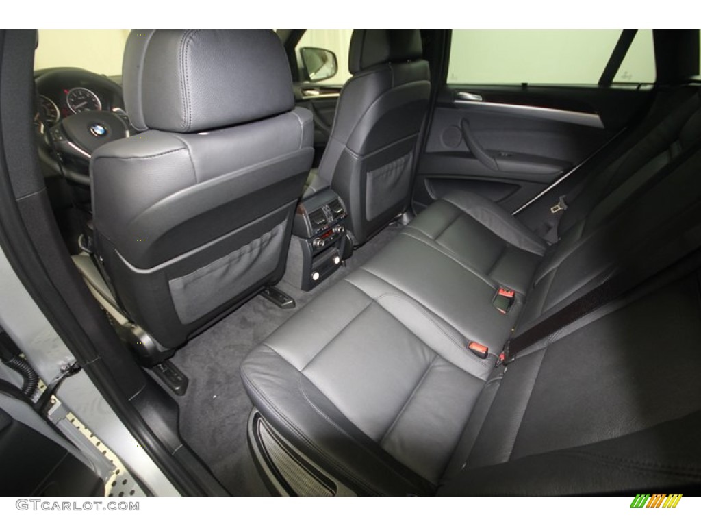 Black Interior 2014 BMW X6 xDrive35i Photo #81933766