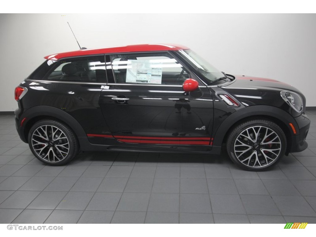 Absolute Black 2013 Mini Cooper John Cooper Works Paceman All4 AWD Exterior Photo #81933948