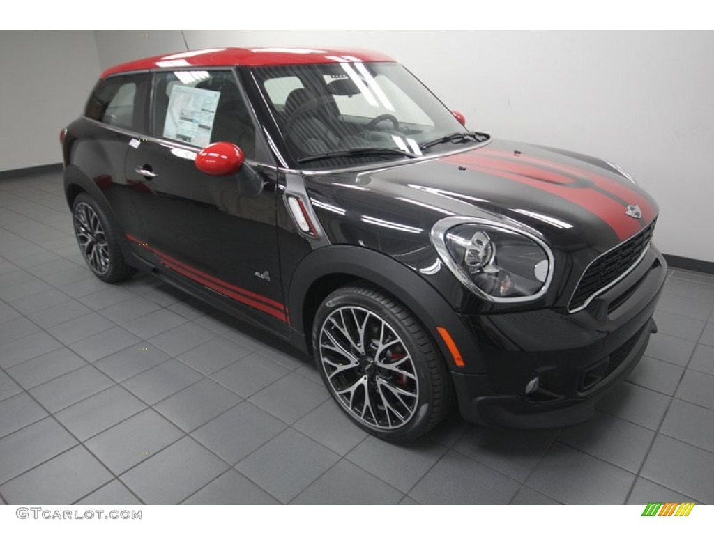 Absolute Black 2013 Mini Cooper John Cooper Works Paceman All4 AWD Exterior Photo #81934036