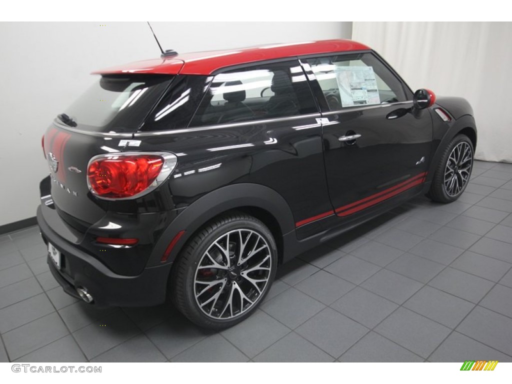 Absolute Black 2013 Mini Cooper John Cooper Works Paceman All4 AWD Exterior Photo #81934076