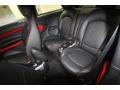 2013 Mini Cooper Championship Lounge Leather/Red Piping Interior Rear Seat Photo