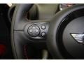 2013 Mini Cooper Championship Lounge Leather/Red Piping Interior Controls Photo