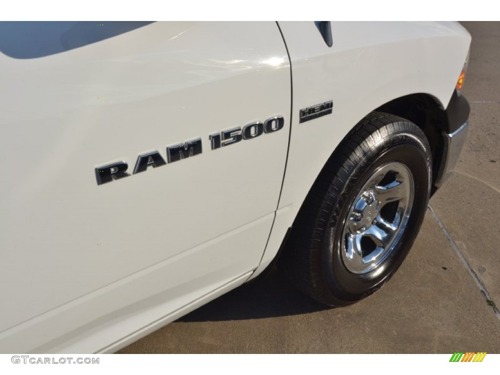 2011 Ram 1500 ST Crew Cab - Bright White / Dark Slate Gray/Medium Graystone photo #9
