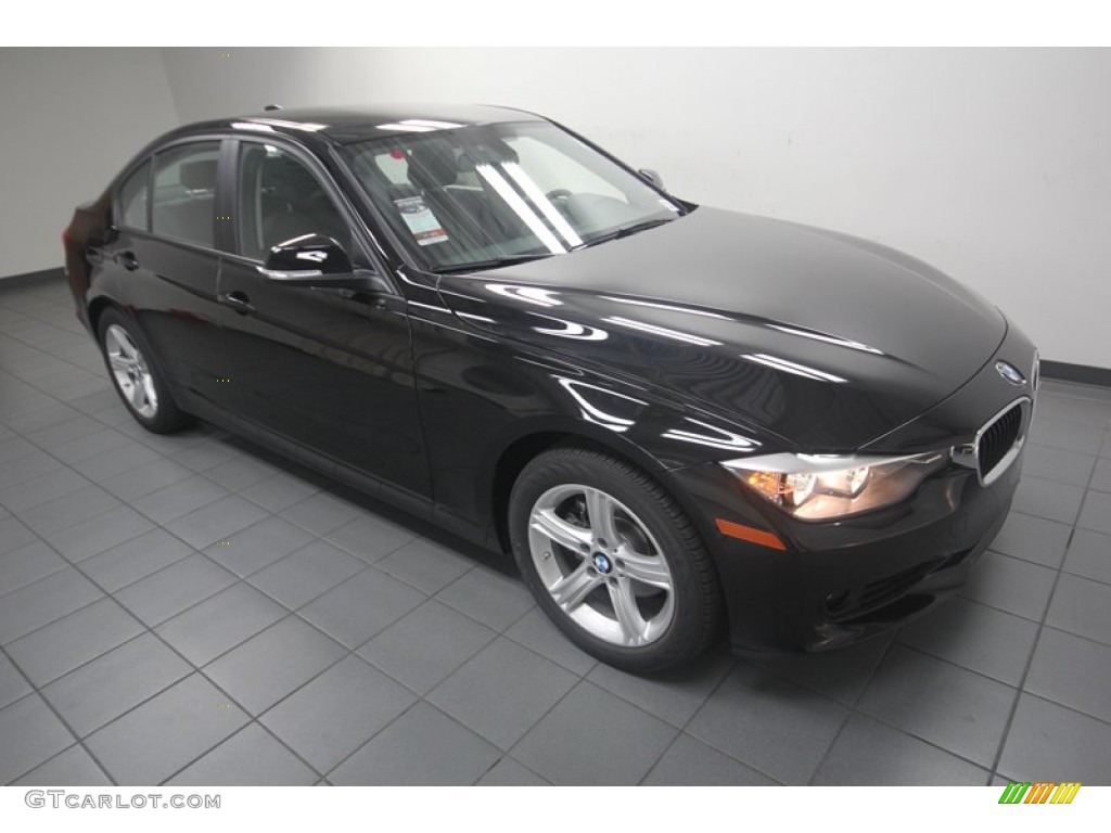 2013 3 Series 328i Sedan - Jet Black / Black photo #6