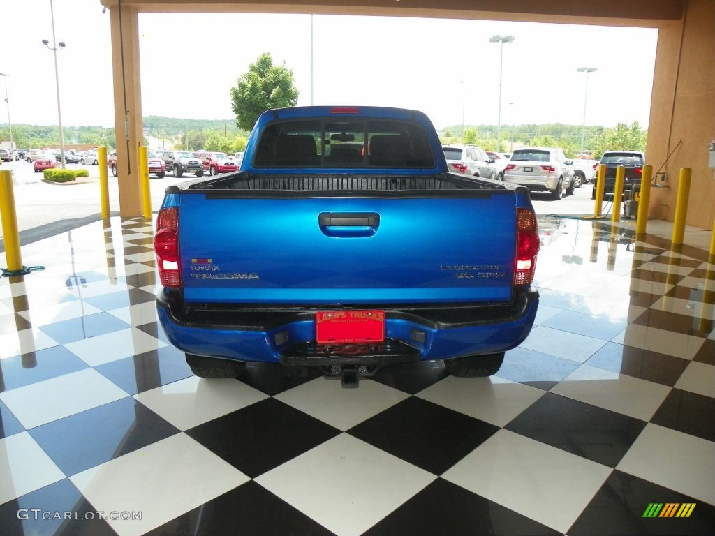 2007 Tacoma V6 PreRunner TRD Sport Double Cab - Speedway Blue Pearl / Graphite Gray photo #5