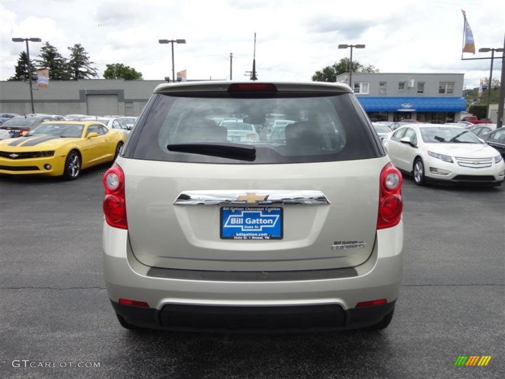2013 Equinox LS - Champagne Silver Metallic / Jet Black photo #6