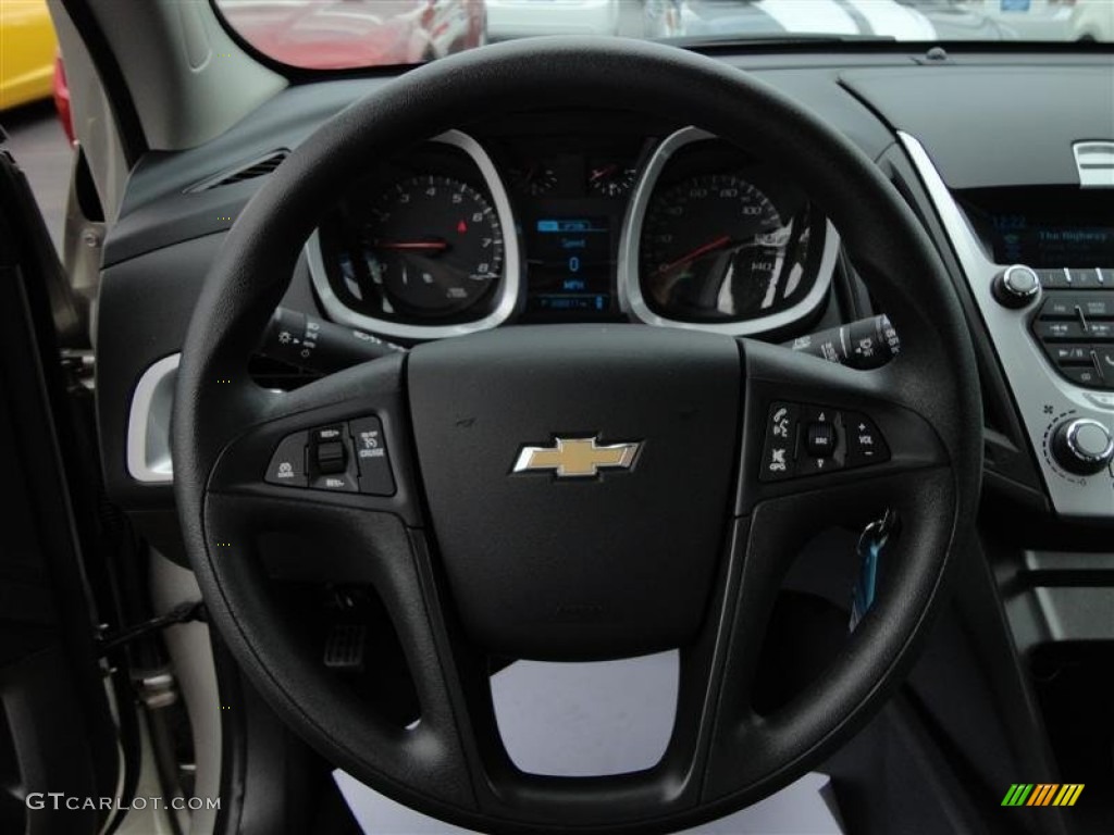 2013 Equinox LS - Champagne Silver Metallic / Jet Black photo #12