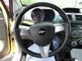 Yellow/Yellow 2013 Chevrolet Spark LS Steering Wheel