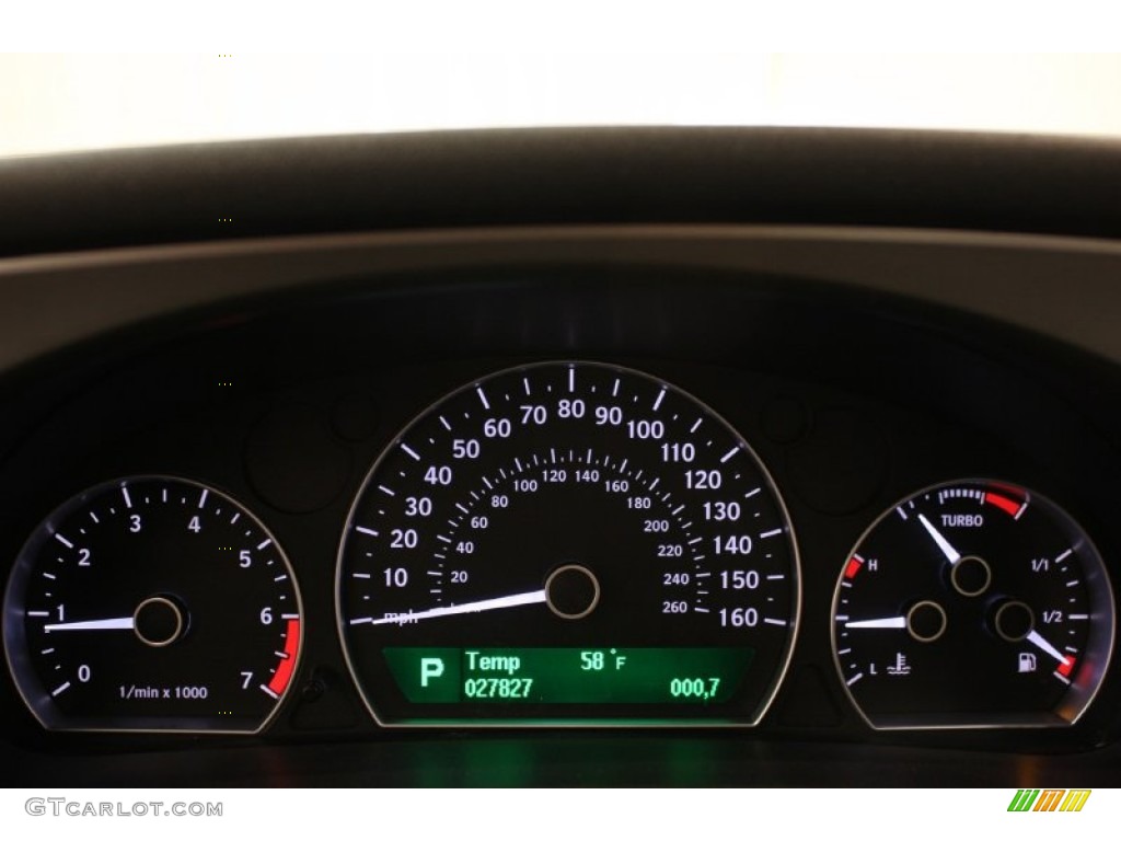 2008 Saab 9-5 Aero Sedan Gauges Photos