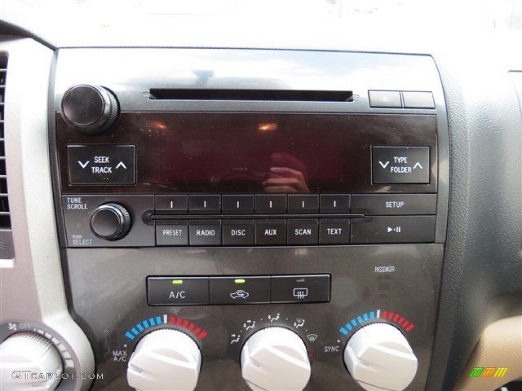 2012 Tundra CrewMax - Black / Sand Beige photo #15